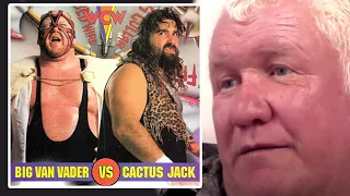 Harley Race on Vader, Sid Vicious, Cactus Jack & Lex Luger in WCW