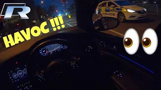 BEST SOUNDING VW GOLF R 2019 WLTP GFP PPF POV | STAGE 1 380HP