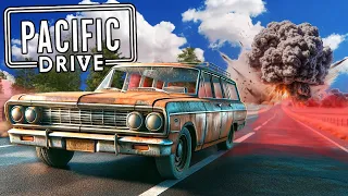 This NEW Car Survival Game is SCARY! (Pacific Drive Gameplay)