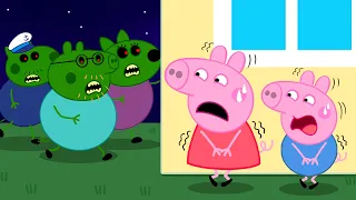 Zombie Apocalypse, Zombies Appear At The Maternity Hospital ?? | Peppa Pig Funny Animation