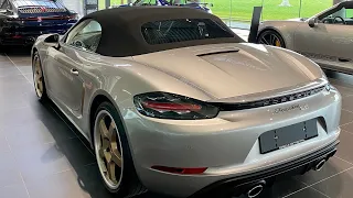 Porsche Boxster 25 Years in Silver | Walkaround