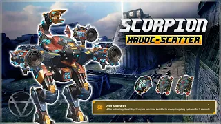 [WR] 🔥 Havoc Scatter Scorpion (w/ Acoustic Skin) – Gameplay | War Robots