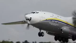 Перший зліт Ан-22 в новій лівреї/First takeoff the AN-22 in new colors