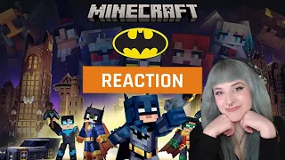 My reaction to the Minecraft Batman Launch Trailer | GAMEDAME REACTS