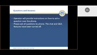 CDFI Program Q&A Webinar Workshop