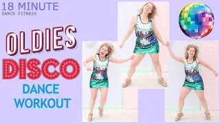 OLDIES DISCO DANCE WORKOUT | LOW-MED IMPACT | 70S & 80S MUSIC