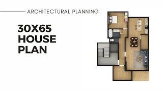 30x65 north Facing House Plan By Engineer TusshAr