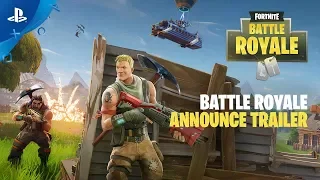 Fortnite – Battle Royale Announce Trailer | PS4