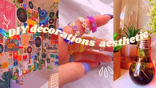 DIY DÉCORATIONS AESTHETIC pour chambre 2021 !