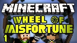 Minecraft: GONORRHEA MERMAID! Wheel of Misfortune Survival w/ SkyDoesMinecraft -Ep. 1-