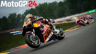 MotoGP 24 | Red Bull KTM Factory Racing - Sachsenring Motorrad GP Deutschland Race gameplay!!!