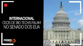 Ao vivo: CEOs de big techs testemunham no Senado dos EUA (em inglês)