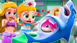 Mermaid Vs Mom Shark 🧜✨🐋 | Baby Shark Dance New ✨ | And More Nursery Rhymes & Baby Songs