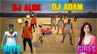 DJ ALOK VS ADAM NOOB FACTORY CHALLENGE 😂| 4 VS 4 FACTORY | AJJUBHAI (TOTAL GAMING)