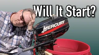 I failed to winterize my outboard engine - Will it run? Sitting for 6 months