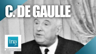 1965 : Charles de Gaulle "Une certaine idée de la France" | Archive INA