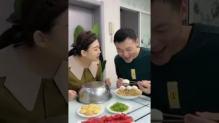 Funny Husband and Wife Yummy Food Eating Challenge 🍲🍲😋😋🤣🤣 Ep 100