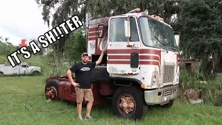 I Bought A Cab Over 2 Stroke Diesel Semi Truck!!