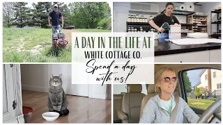 What do we really do in a day?~ A DITL at White Cottage Co. ~ Operating a Family Business at Home