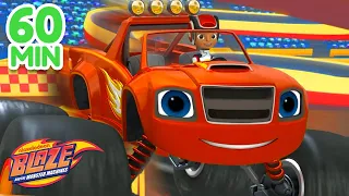 Blaze's Ultimate Races! 🔥 60 Minute Compilation | Blaze and the Monster Machines