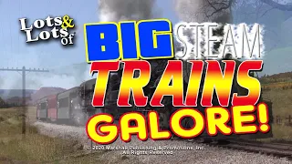 Lots & Lots of Steam Trains Galore! | Lots of Trains for Kids!