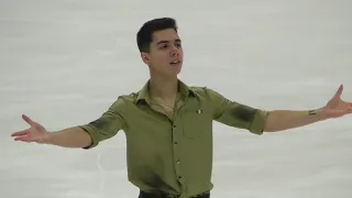 Роман Савосин. КП Контрольные прокаты 2020-2021 Roman Savosin SP Open Skates