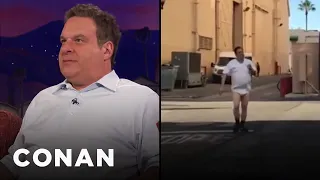 Jeff Garlin Doesn’t Wear Pants At Work | CONAN on TBS