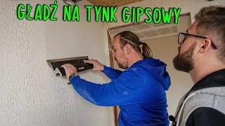 NAUKA - JAK KŁAŚĆ GŁADŹ?! Czy na tynk gipsowy trzeba nakładać gładź?