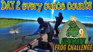 DAY 2 Ultimate frog challenge where every ounce counted California delta