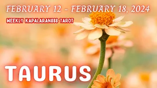 GOOD NEWS, TRAVEL & GOOD FORTUNE ♉️ TAURUS FEBRUARY 12 - FEBRUARY 18, 2024 WEEKLY #KAPALARAN888
