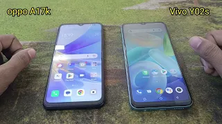 Oppo A17k vs Vivo Y02s Speed Test|| speed test Oppo phone and Vivo phone 2022||