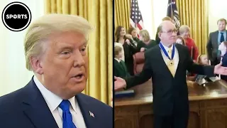 Trump Walks Out Of Award Ceremony And Stuns Guest