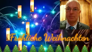 Fröhliche Weihnachten! Merry Christmas! Joyeux Noël ! Buon Natale! Feiern, Party, Kerze, Baum, Gesch