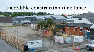 Incredible timelapse - 7 homes built in under 4 months | Williams Corporation