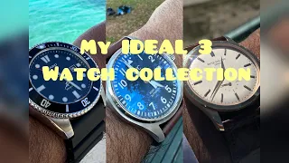 My Ideal 3 Watch Collection, Dress, Everyday, Luxury / Sport and Beater Watch #watch #watches