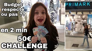 50 EUROS CHALLENGE CHEZ PRIMARK - BUDGET RESPECTÉ OU PAS ?