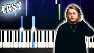 Lewis Capaldi - Someone You Loved - EASY Piano Tutorial by PlutaX