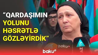 Qalıqları tapılan şəhid Elşad Qayımovun dəfni | Xaçmaz