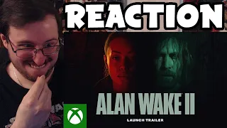 Gor's "Alan Wake 2" Launch Trailer & Saga Anderson Boss Fight Gameplay REACTION