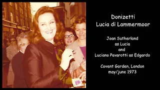 Donizetti - Lucia di Lammermoor - Sutherland, Pavarotti, Quilico / Bonynge  -  Covent Garden 1973
