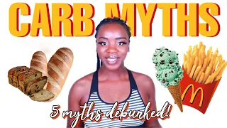 5 MYTHS ABOUT CARBS YOU PROBABLY FELL FOR!