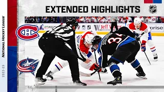 Montreal Canadiens vs. Columbus Blue Jackets Nov 23, 2022 HIGHLIGHTS