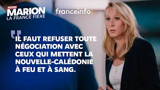 Marion Maréchal invitée de l'émission On Vous Répond sur France TV Info