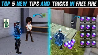 Top 5 New Tricks In Free Fire | Free Fire Tips and Tricks | Garena Free Fire | Part - 77