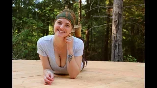 Girl Escapes the City To Build OFF GRID YURT | A Day in My Life - Ep17