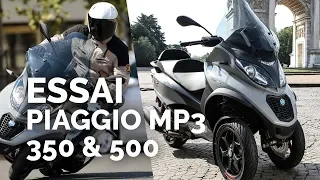 Comparo Piaggio MP3 350 & 500 HPE Sport et Business