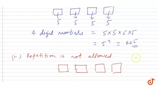 How many number of 4 digits can be formed with the digits 1,2,3,4,5 if repetition of digit is a...