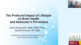 The Profound Impact of Lifestyle on Brain Health and Alzheimer's Prevention • CSUDH OLLI