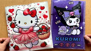 🎁Blind Bag Paper 🎁 SANRIO MY MELODY  💜 ASMR 💜 satisfying unboxing blind bag