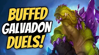 Infinite Buff Galvadon Duels! Thunderbringer Hunter! | Hearthstone